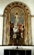 johan krouthen kristus bland larjungarna pa himmelsfardsberget Germany oil painting artist